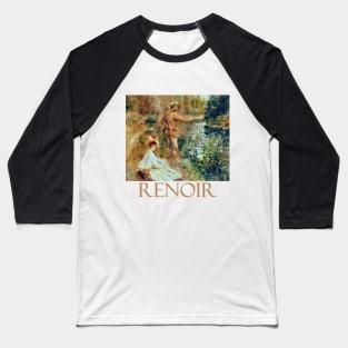 The Fisherman (1874) by Pierre-Auguste Renoir Baseball T-Shirt